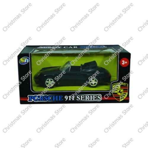 Die-cast Model Car Porsch 911 Series Convertible Flap Black