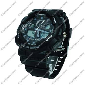 Sports Watch Water Resistant Black