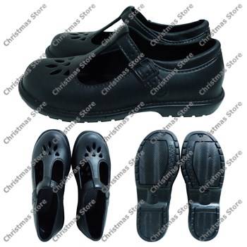 Girls Flexible Cushioned School Shoes Croc Type Comfort Replace Uncomfortable Leather Small Size 12