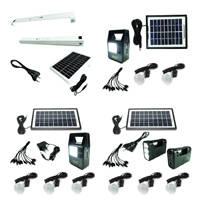10 ON OFFER Digital Lighting Solar System Kit Camping Load Shedding Cellphone Charging ONLY THE BEST