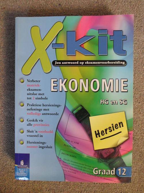 X-Kit Ekonomie Study Guide (Afrikaans)