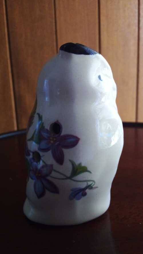 Hand Painted Owl Potpourri Holder