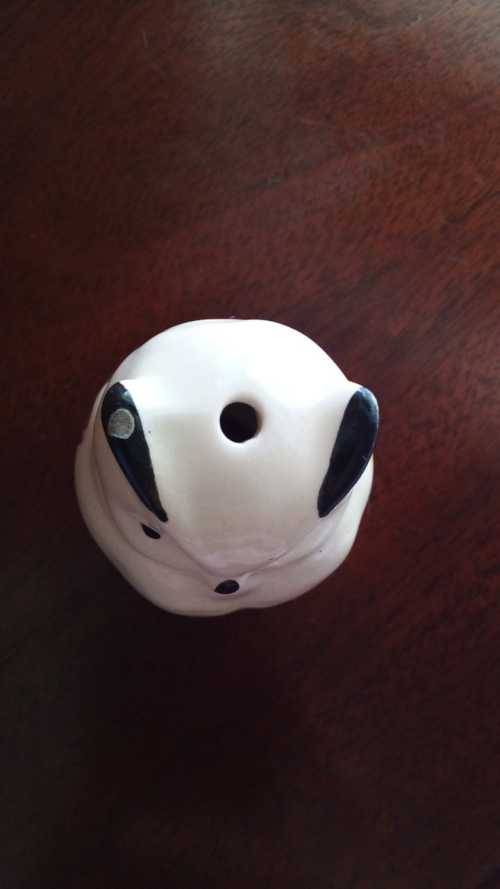 Hand Painted Owl Potpourri Holder