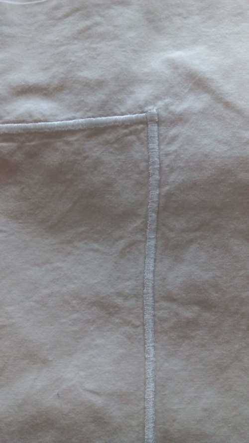 Oxford Satin Stitch 200 Thread Count 100% Cotton Pillow Cases - White/Off white READ DESCRIPTION