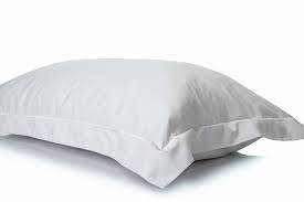 Oxford Satin Stitch 200 Thread Count 100% Cotton Pillow Cases - White/Off white READ DESCRIPTION