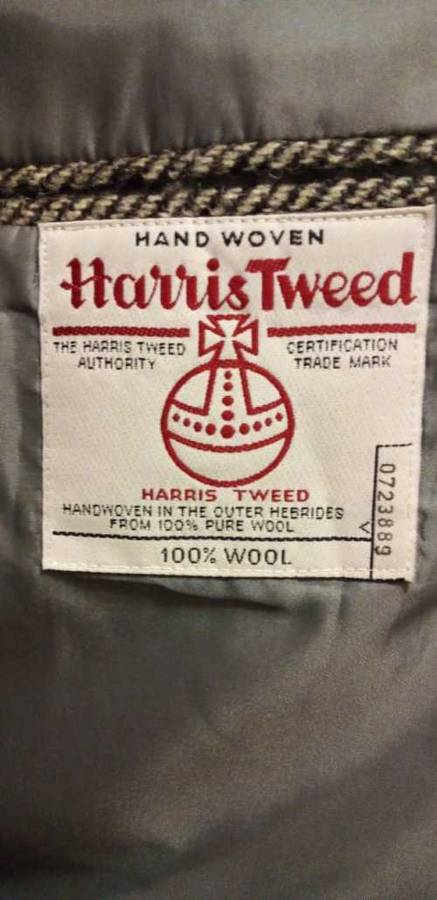 Peter Hadley Harris Tweed 100% Wool Handwoven Jacket in MINT Condition (2 of 2) Worth R5000