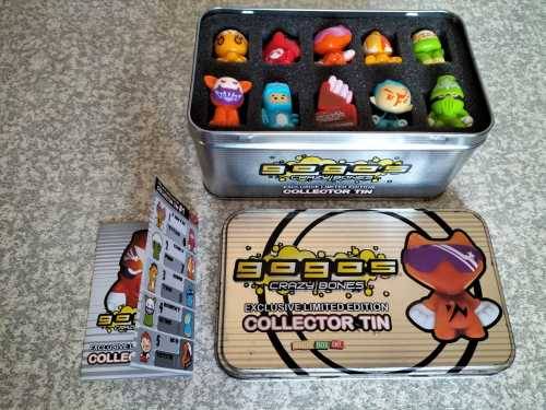 Gogos Crazy Bones Exclusive Limited Edition Complete Collectors Tin 1