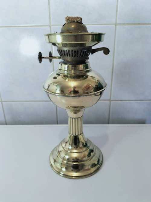 Absolutely Magnificent Double Wick Vintage Copper/Brass Oil Lamp