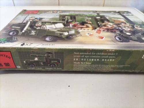 Lego Style Combat Zones Military Play Building Blocks 285 Pcs