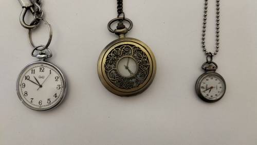 Collection of 3 Pocket Watches including a Roamer (READ DESCRIPTION)