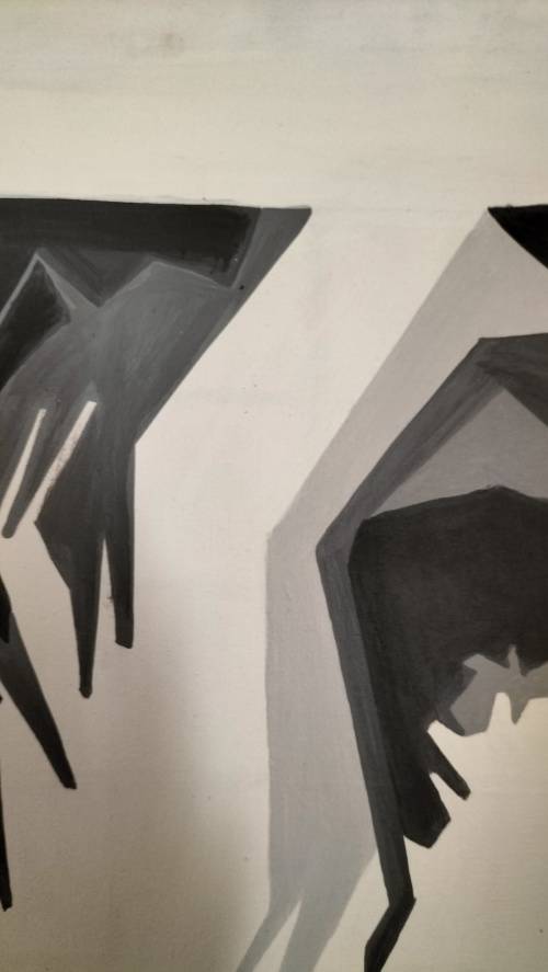 Stunning Abstract Acrylic on Boxed Canvas Marilyn Monroe Painting.