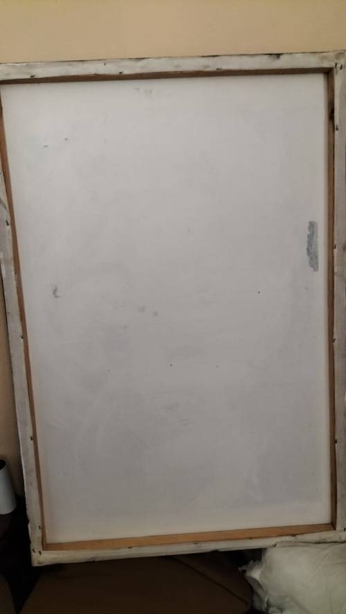 Stunning Abstract Acrylic on Boxed Canvas Marilyn Monroe Painting.