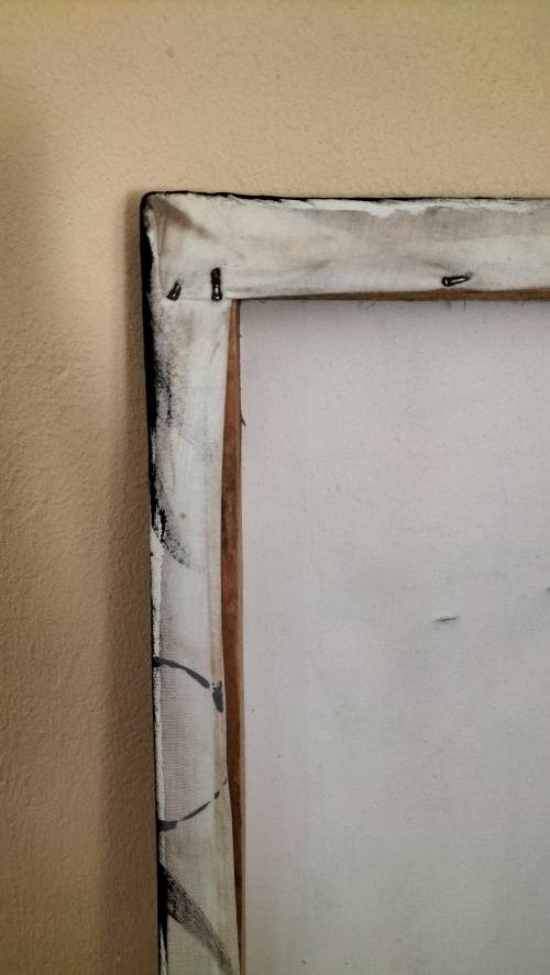 Stunning Abstract Acrylic on Boxed Canvas Marilyn Monroe Painting.