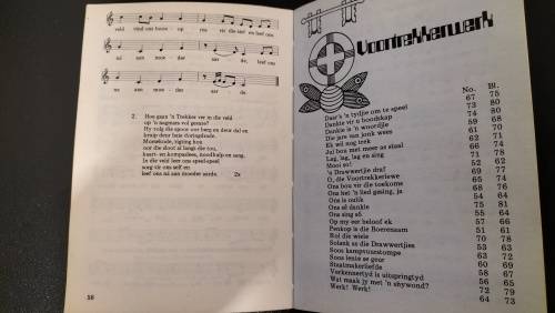 1981 Africana Voortrekkers Song Book