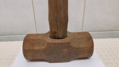 Vintage 10lb Sledge Hammer with Wooden Handle 60cm