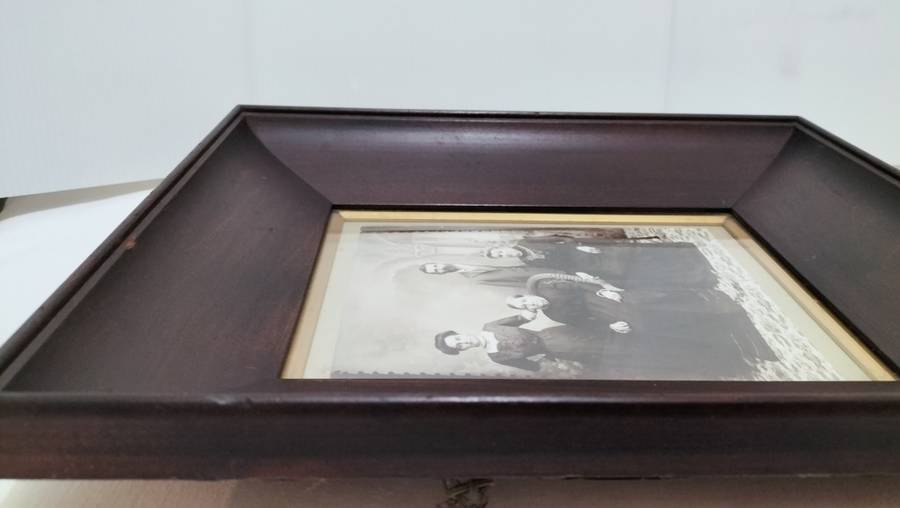 A Magnificent Very Old Frame with Old Family Photo
