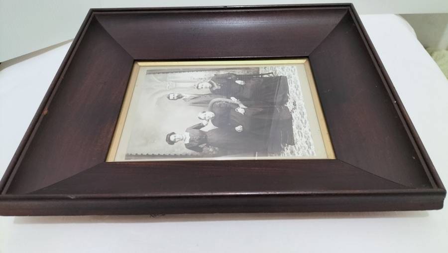 A Magnificent Very Old Frame with Old Family Photo