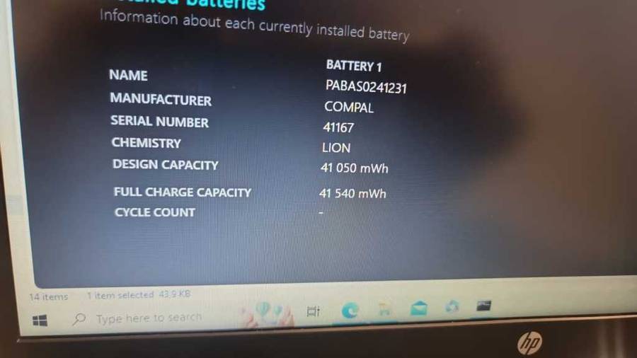 HP 250 G8 Laptop - i5-1035G1 8GB RAM 1TB HDD