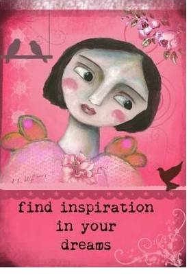 The Dream Girls - Funky Vintage Pictures A5 on Thick Hardboard