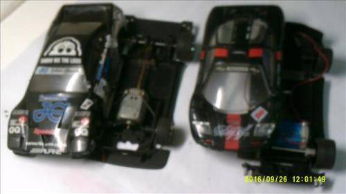 132 SCALE SLOT CAR BODIES AND CHASIS