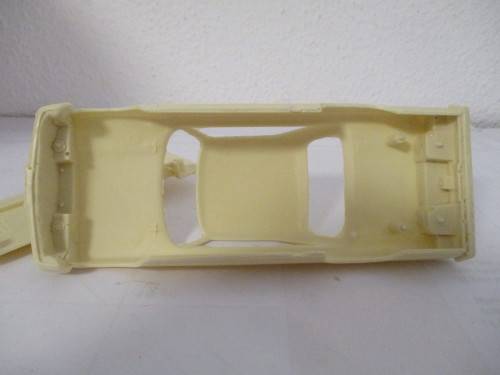 1/32 SCALE SLOT CAR RESIN BODY AND CHASSIS 63 FORD GALAXIE AND DECALS