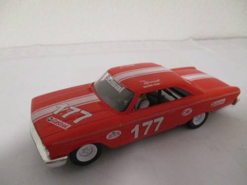 1/32 SCALE SLOT CAR RESIN BODY AND CHASSIS 63 FORD GALAXIE AND DECALS
