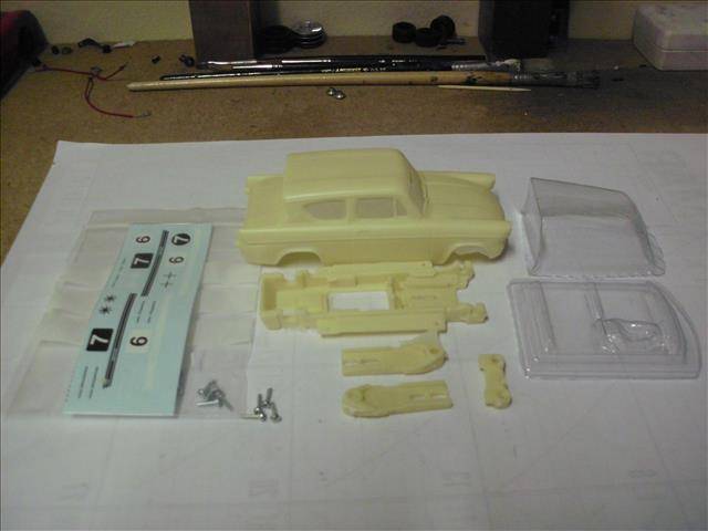 1:32 SCALE SLOT CAR BODY KIT - FORD ANGLIA