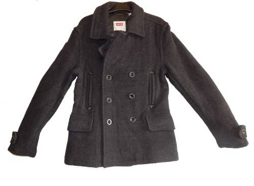Levi men's felt coat size small