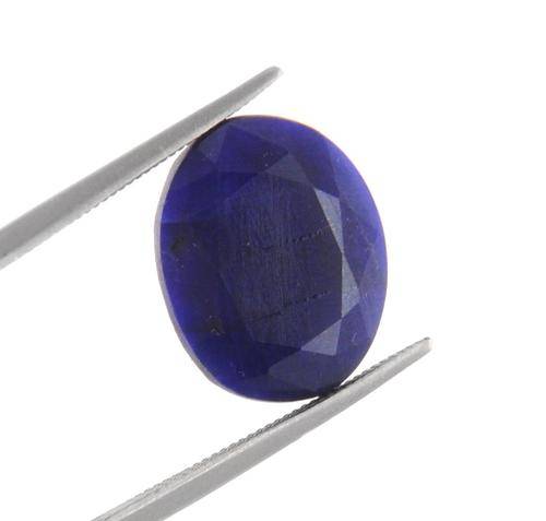 8.34 Ct IGL Certified Natural Blue Sapphire Gemstone - OVAL SHAPE for Jewelry Mountings