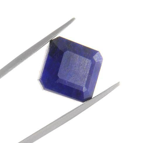 17.11 Carat Step Cut  Natural Sapphire Gemston-IGL Certified