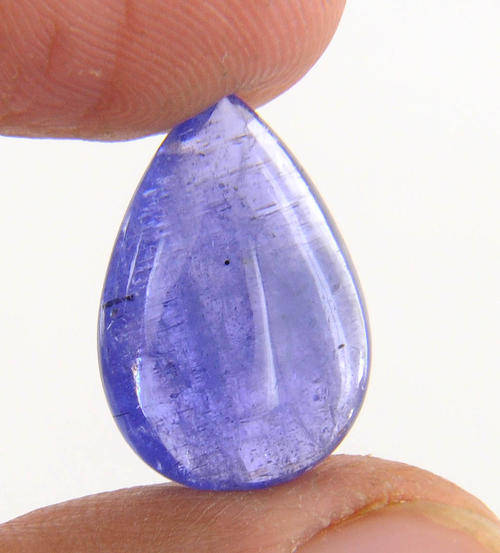 11.76 Ct Pear Cabochon Tanzanite Gemstone - IGL Certified - Investment/Collectible/Gift Idea
