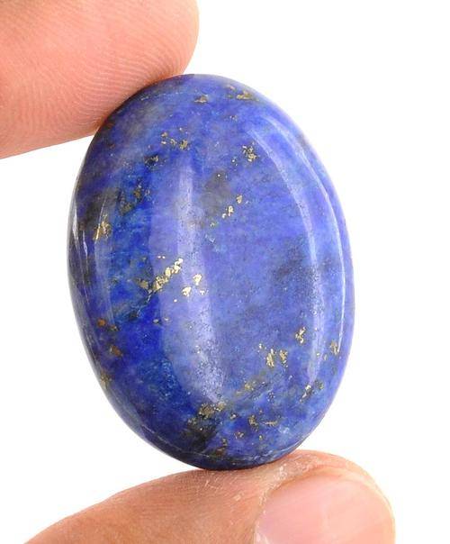 59.60 Carat Oval Cabochon Shape Lapis Lazuli Gemstone