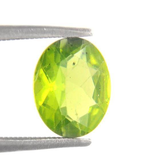 1.62 Ct Certified Oval Shape Natural Madagascar Peridot Gemstone