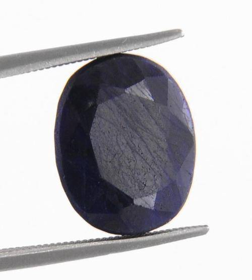 11.50 Ct Certified Indian Mines Natural Blue Sapphire Gemstone