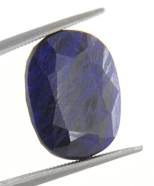 13.49 Ct Certified Oval Shape Blue Sapphire Gemstone