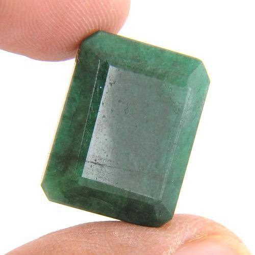 35.15 Ct Certified Brazilian Mines Natural Emerald Gemstone