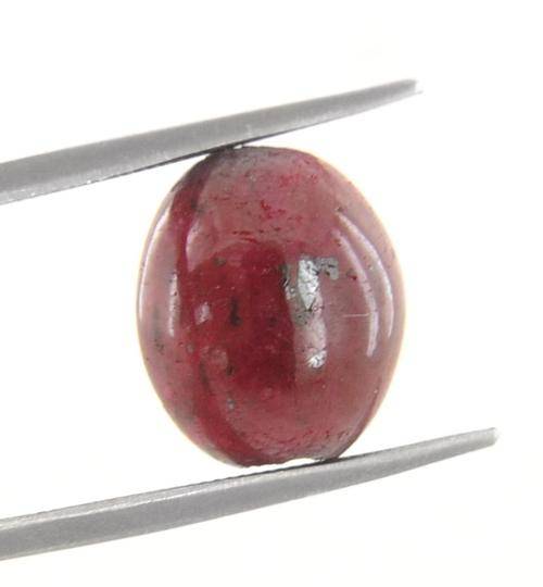 8.76 Ct Certified Oval Cabochon Shape Ruby Gemstone