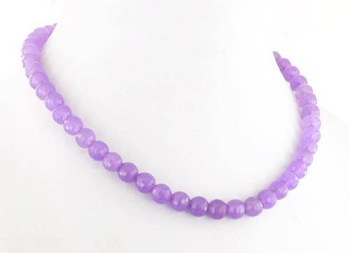 160 Ct Amethyst Gemstone Beaded Designer Necklace
