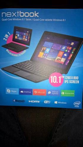 INTEL NEXTBOOK!! Brilliant, Quad core CPU, Windows 10!!!