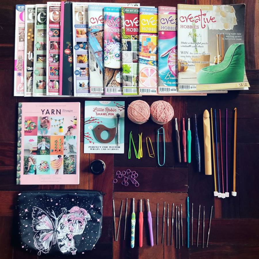 Crochet Kit (Crochet hook + Knitting Tools)