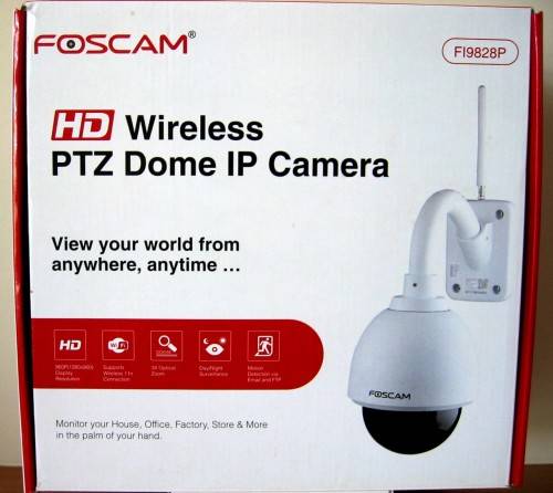 Foscam FI9828P PTZ (Pan/Tilt/Zoom) HD Outdoor IP Camera
