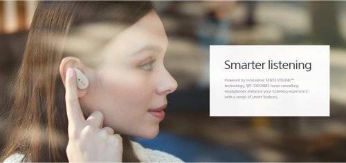 Sony Wireless noise-canceling earphones