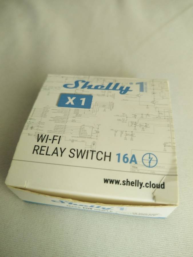 Shelly 1 wifi smart switch 16A
