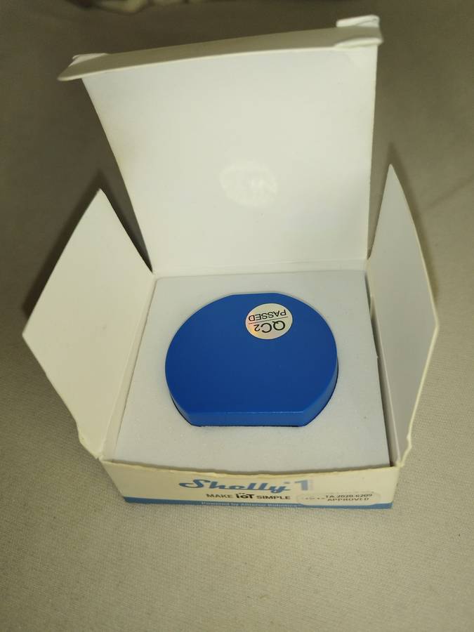 Shelly 1 wifi smart switch 16A