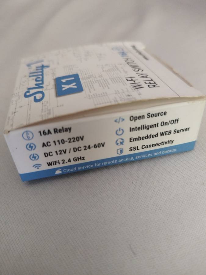 Shelly 1 wifi smart switch 16A