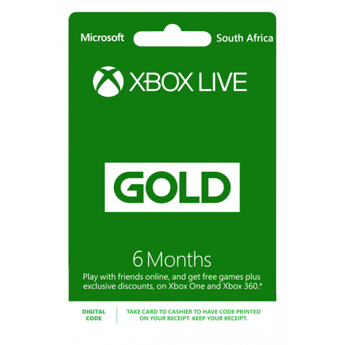 Xbox Live 6 months