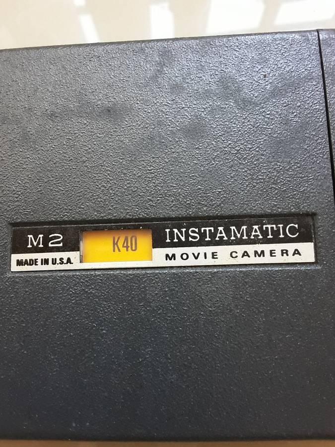Kodak Instamatic Movie Camera of interest to collectors.