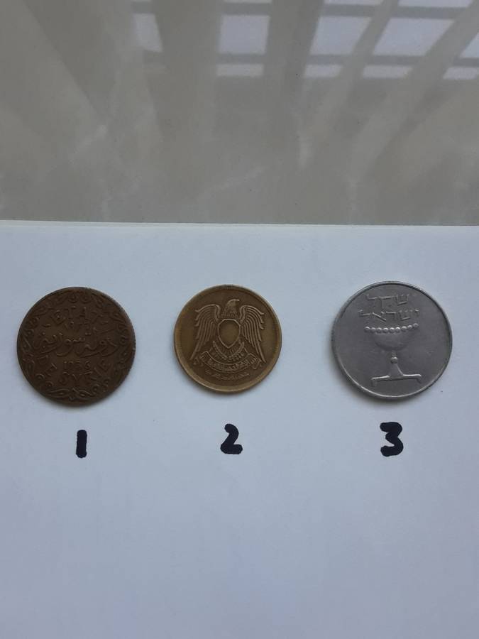 3 Coins from Middle East