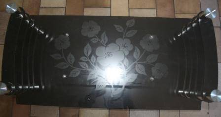 GLASS COFFEE TABLE