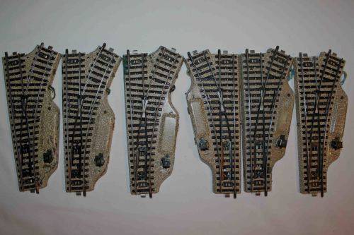 Marklin Assorted Electric M Track Points (X6)